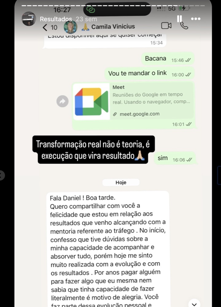 Depoimento Camila Vinicius