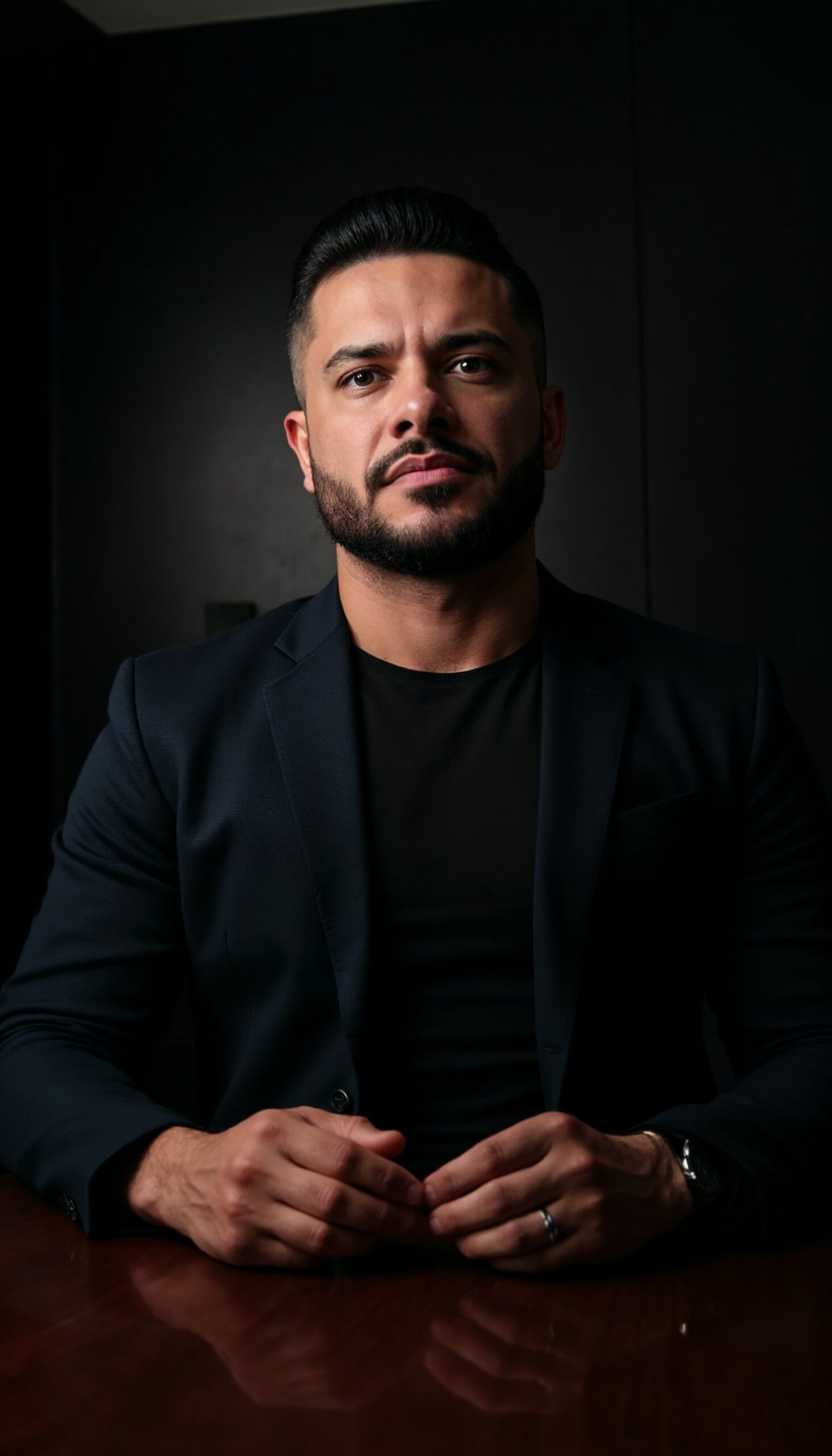 Daniel Toledo em ambiente de trabalho